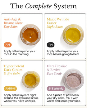 FRØYA day balm open jar showing creamy texture and fast hydration