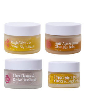 FRØYA complete set front packaging showing four-piece regimen and benefits