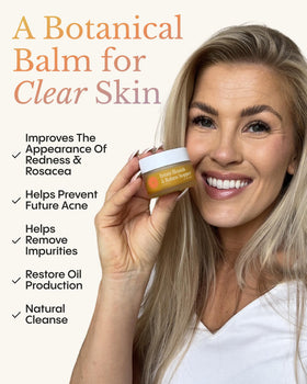 FRØYA balm open pot texture revealing smooth emollient balm