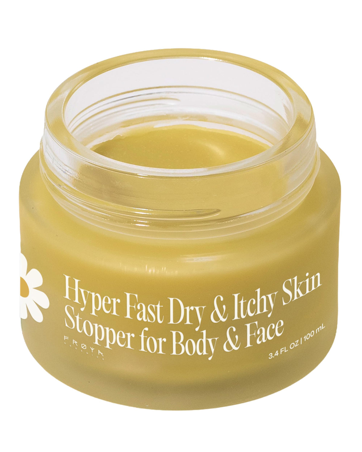 FRØYA front jar packaging showing product and clean branding for clear choice