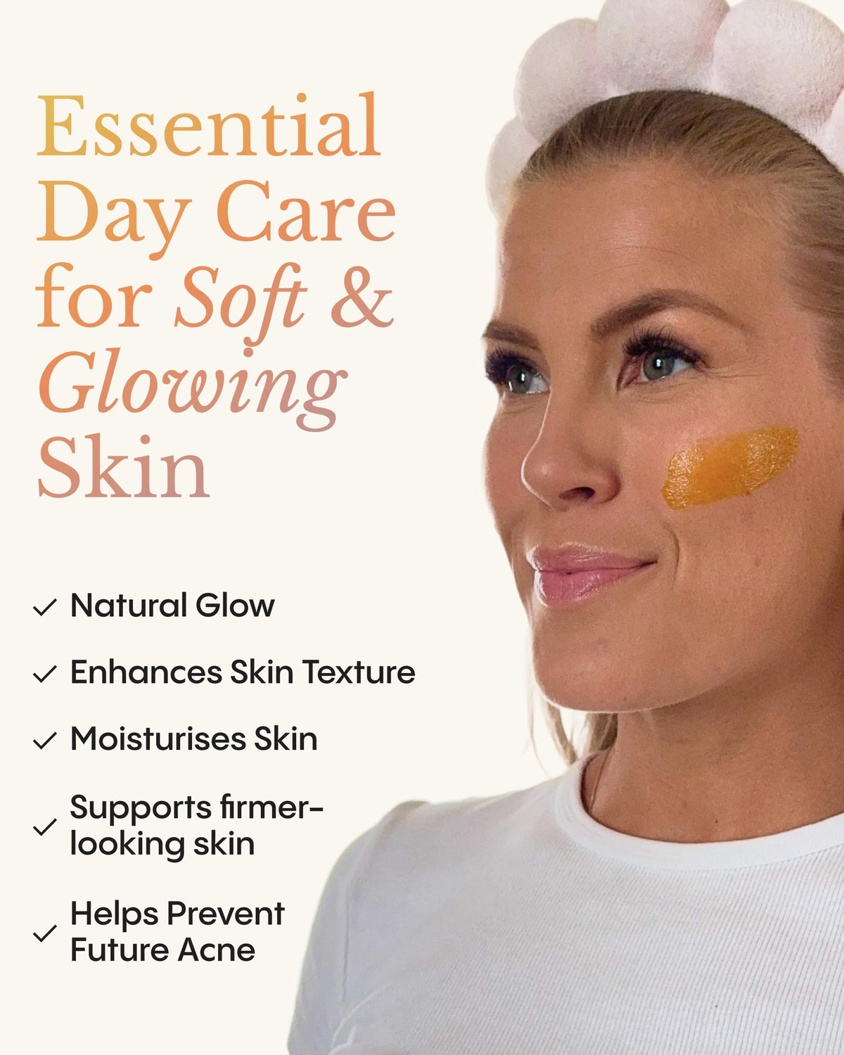 FRØYA close-up balm texture highlighting creamy beeswax fusion for smooth skin