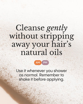 FRØYA lather texture showing gentle foam that cleanses without drying