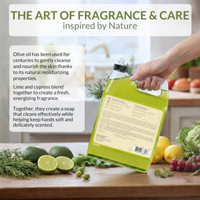 Fruits and Passion back label with ingredient list emphasizing transparency