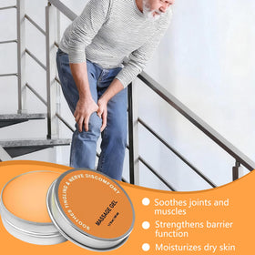 FUERHPSH applied on hand during massage to increase skin flexibility