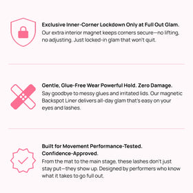 Full Out Glam pen in lifestyle setting on wrist indicating on-the-go readiness