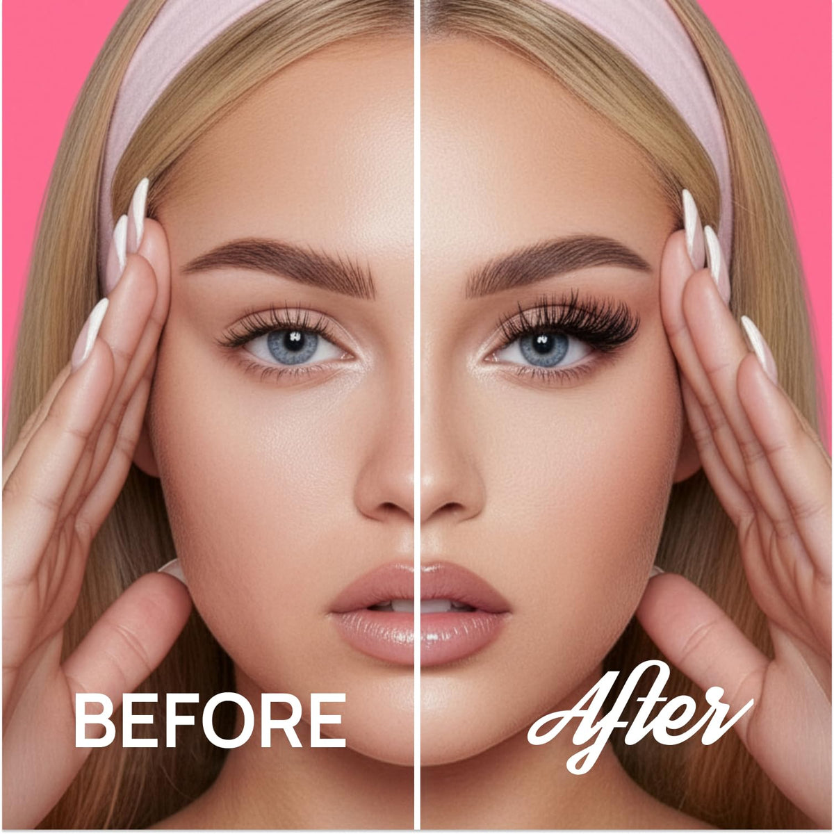Full Out Glam product label detail highlighting waterproof and long-wear features