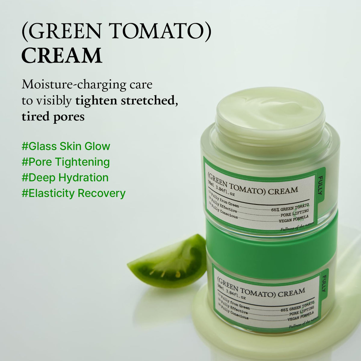 FULLY cream texture close-up highlighting hydrating smooth finish