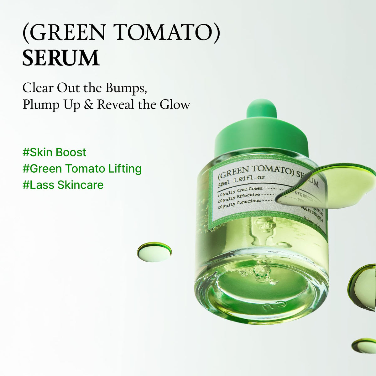FULLY pipette dispensing clear serum drop highlighting easy application