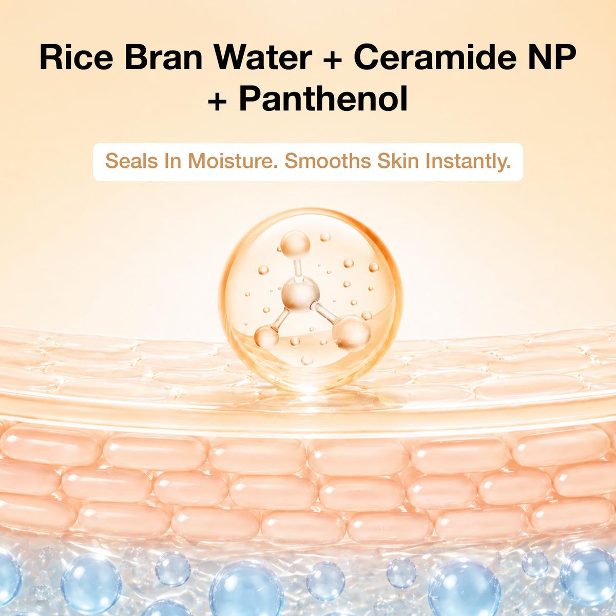 FULLY ingredients label close-up highlighting ceramide and panthenol