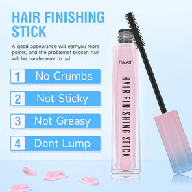 FUNAN close-up of the mascara-style applicator tip highlighting precise control for flyaways