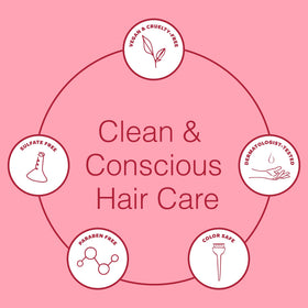 Function of Beauty label ingredient list highlighting clean, sulfate-free formula