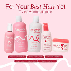 Function of Beauty conditioner in shower showing application and easier detangling