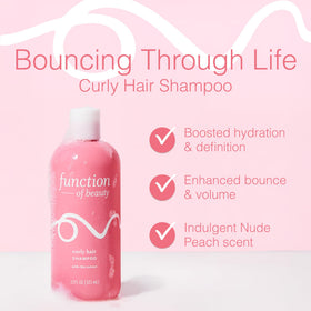 Function of Beauty bottle pump and label detail highlighting scent and claims