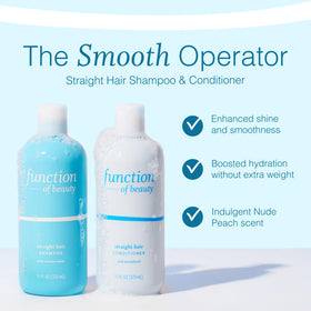 Function of Beauty shampoo and conditioner side-by-side highlighting coordinated formulas