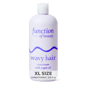 Function of Beauty front bottle view showing label and 22 oz size, communicates generous supply