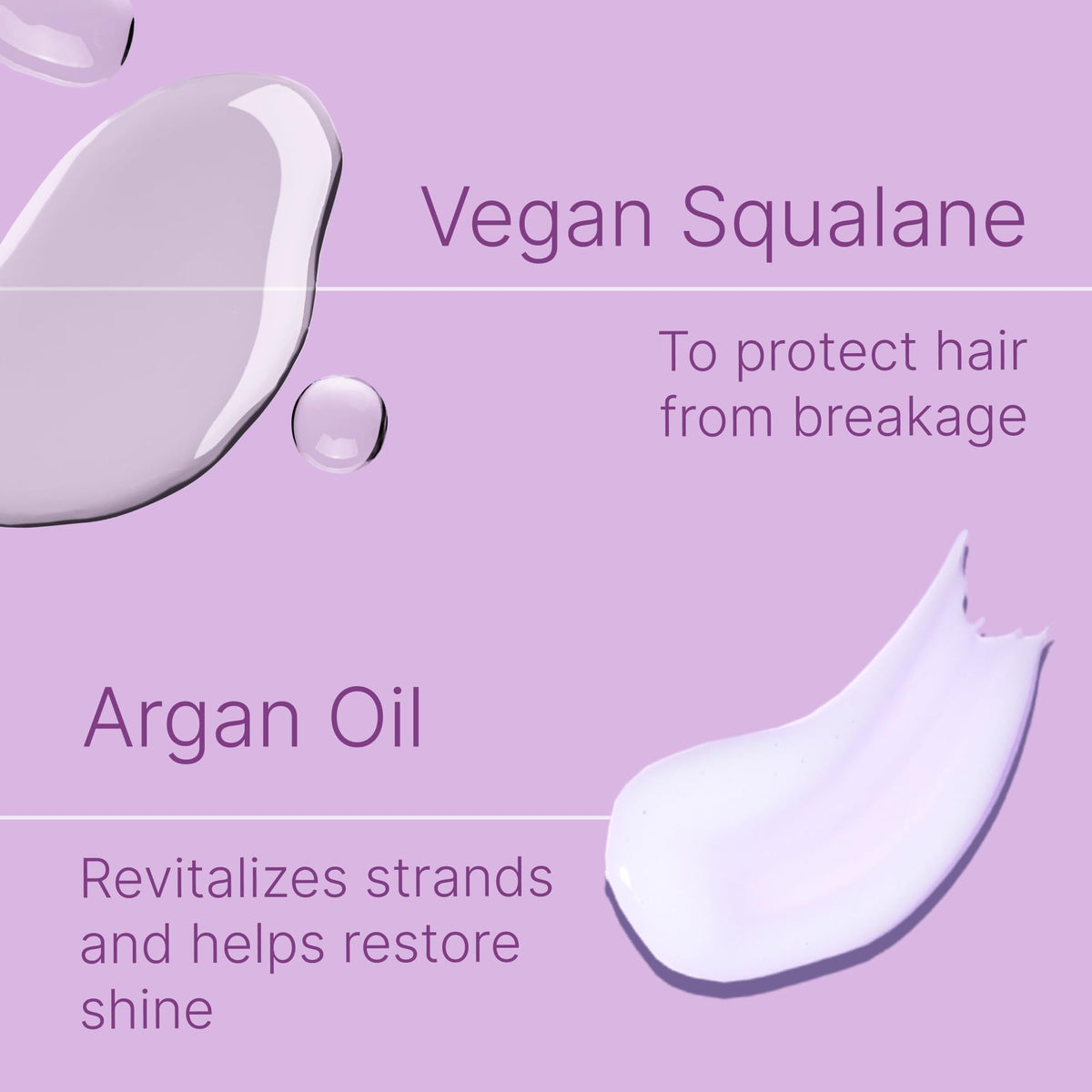 Function of Beauty shot of argan oil ingredient conveying shine and nourishment
