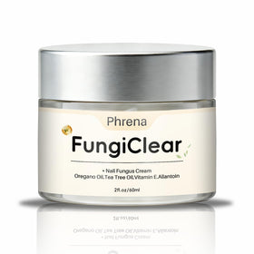 FungiClear front packaging showing brand and 60ml tube, highlighting easy daily use