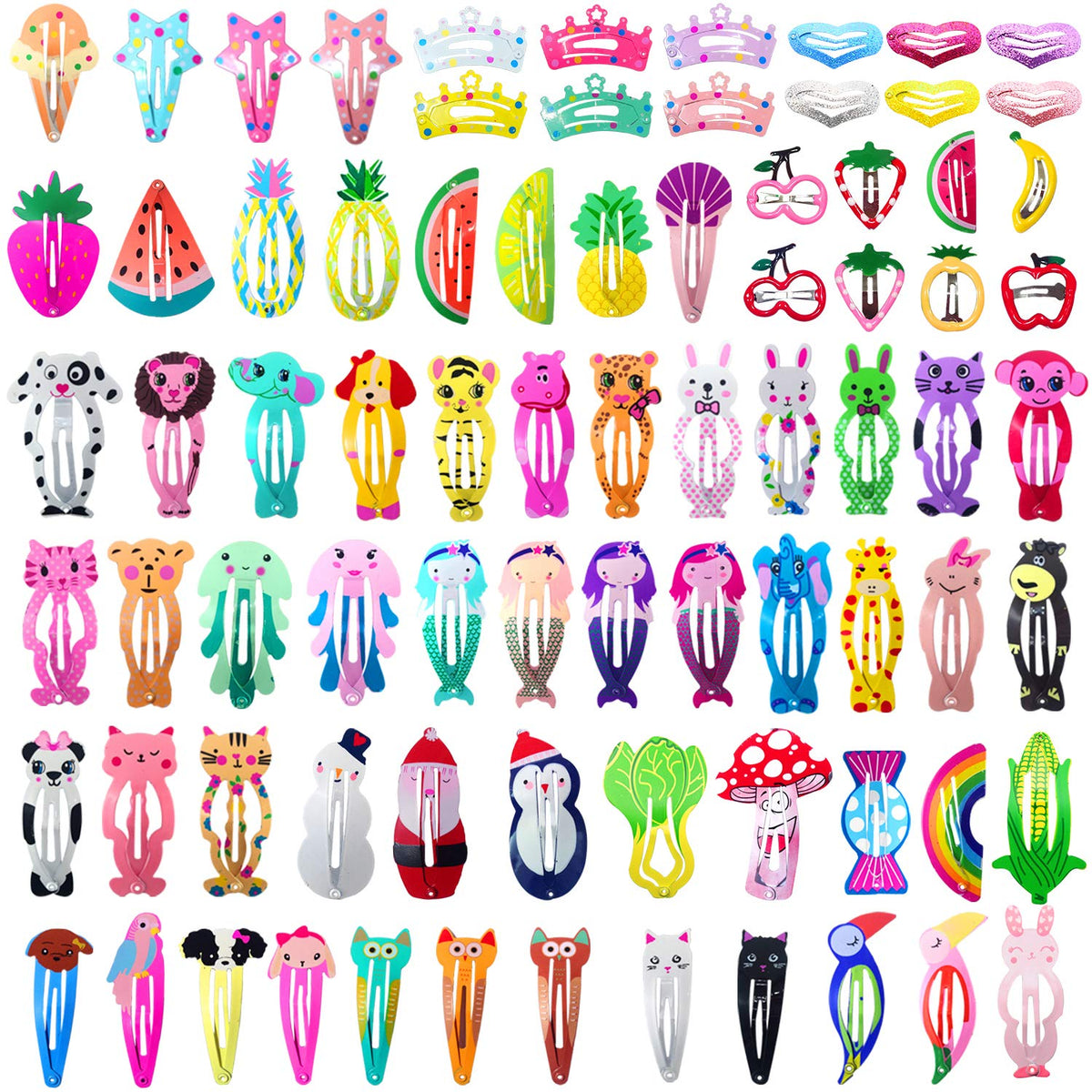 Funtopia front display of 80 colorful clips showing variety and fun