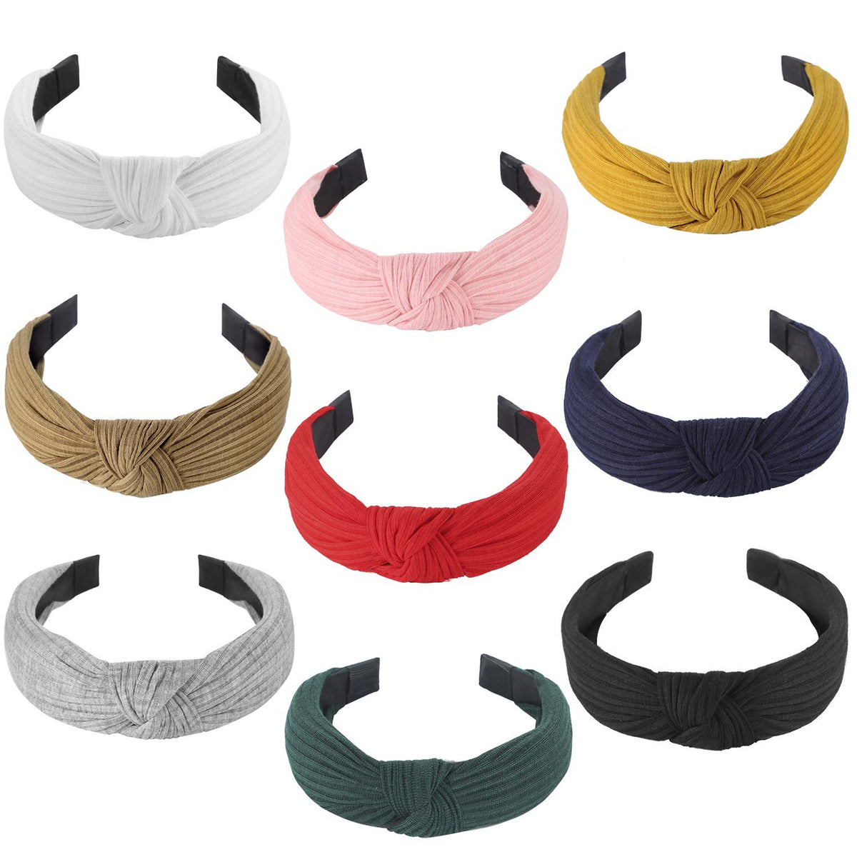 Funtopia front view pack showing nine headbands and variety