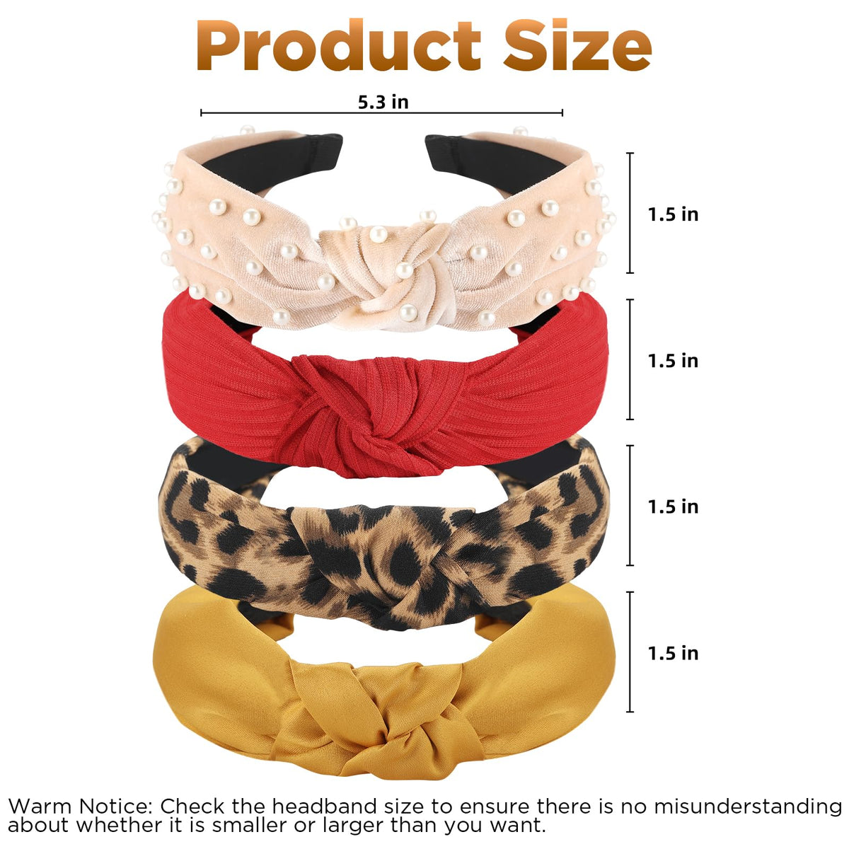 Funtopia leopard-print headband showing bold pattern to elevate outfits