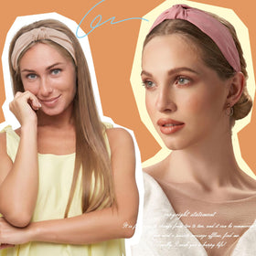 Funtopia headband worn by teen model demonstrating secure, slip-resistant fit