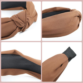 Funtopia headband held in hand showing flexible size and comfortable fit benefit