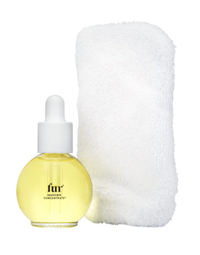 Fur front packaging bottle showing product and brand for clear identification