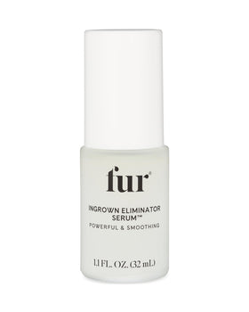 Fur product front packaging showing bottle and clear label to identify treatment benefit