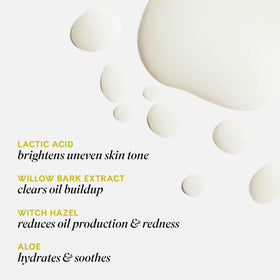 Fur serum texture spread on skin demonstrating lightweight hydrating finish