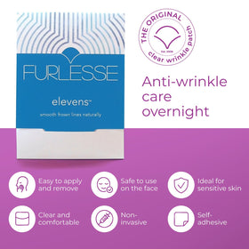 Furlesse patch texture detail highlighting smooth adhesive comfort