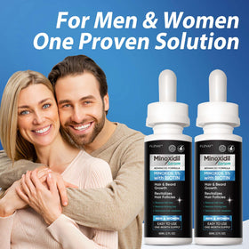 FUZYAT serum texture on scalp demonstrating quick absorption benefit