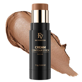 FV contour & bronzer stick front view showing compact durable packaging and ease of use