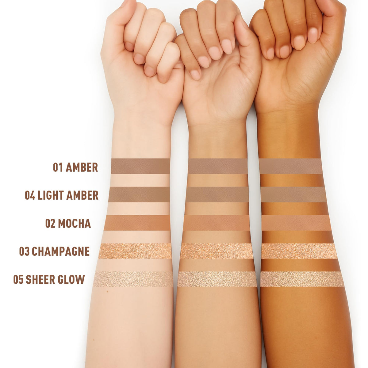 FV contour stick inside a travel makeup bag showing convenience for touch-ups