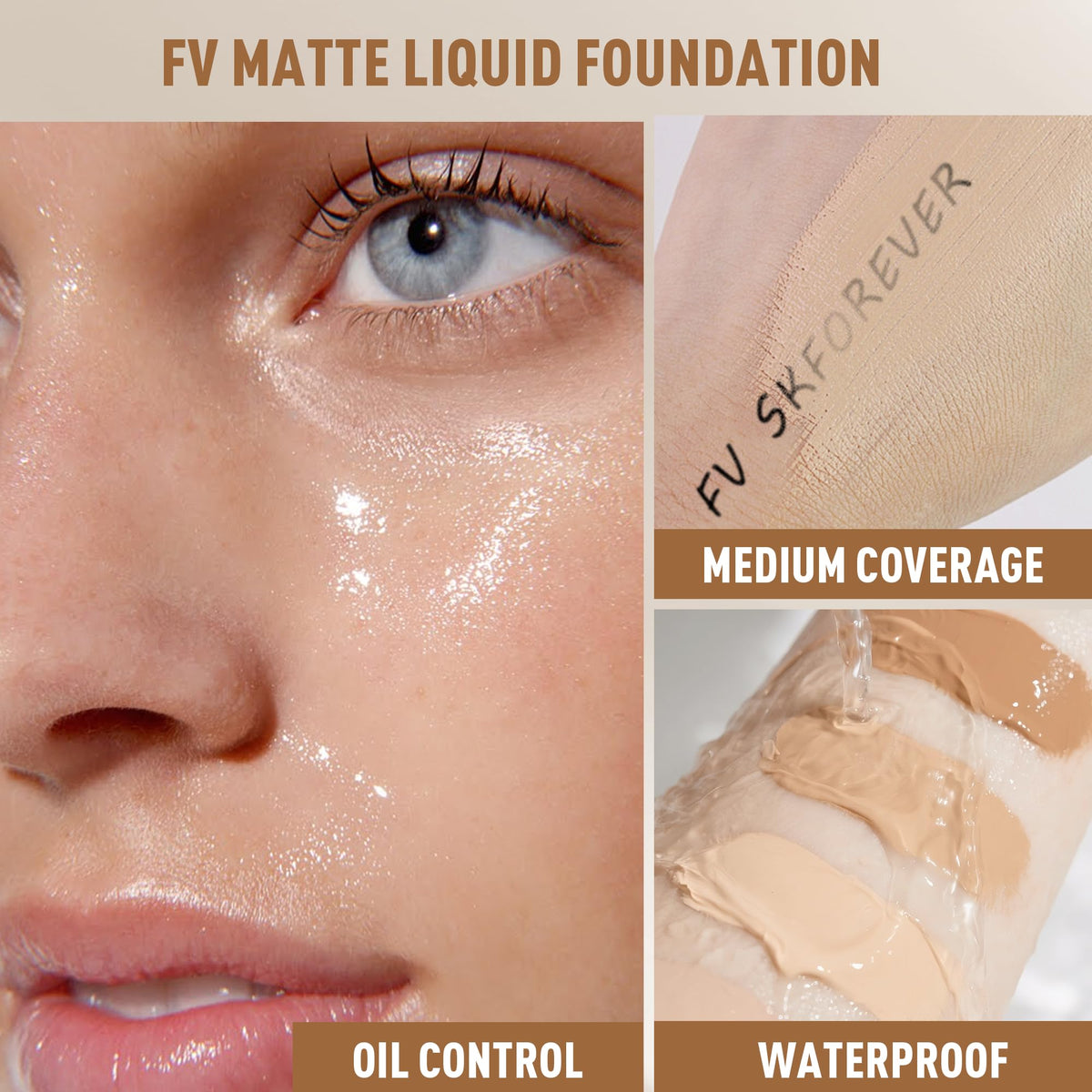 FV liquid texture closeup displaying smooth blendable consistency