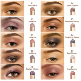 FV sponge tip blending action demonstrating effortless gradient creation