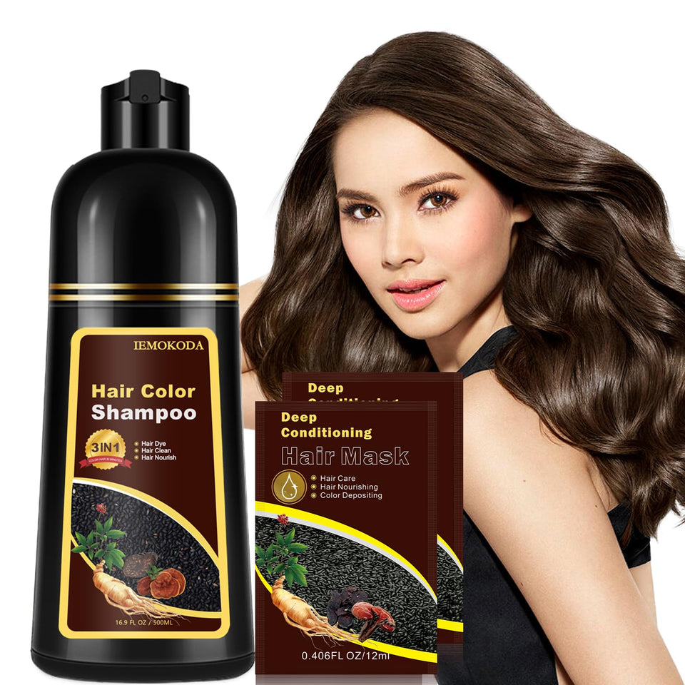 Fvquhvo front packaging showing dark coffee shade and benefits