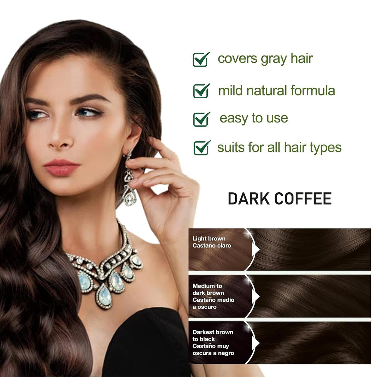 Fvquhvo shampoo texture close-up highlighting creamy conditioning feel