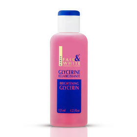 F&W glycerin 125 ml front bottle showing packaging and volume benefit