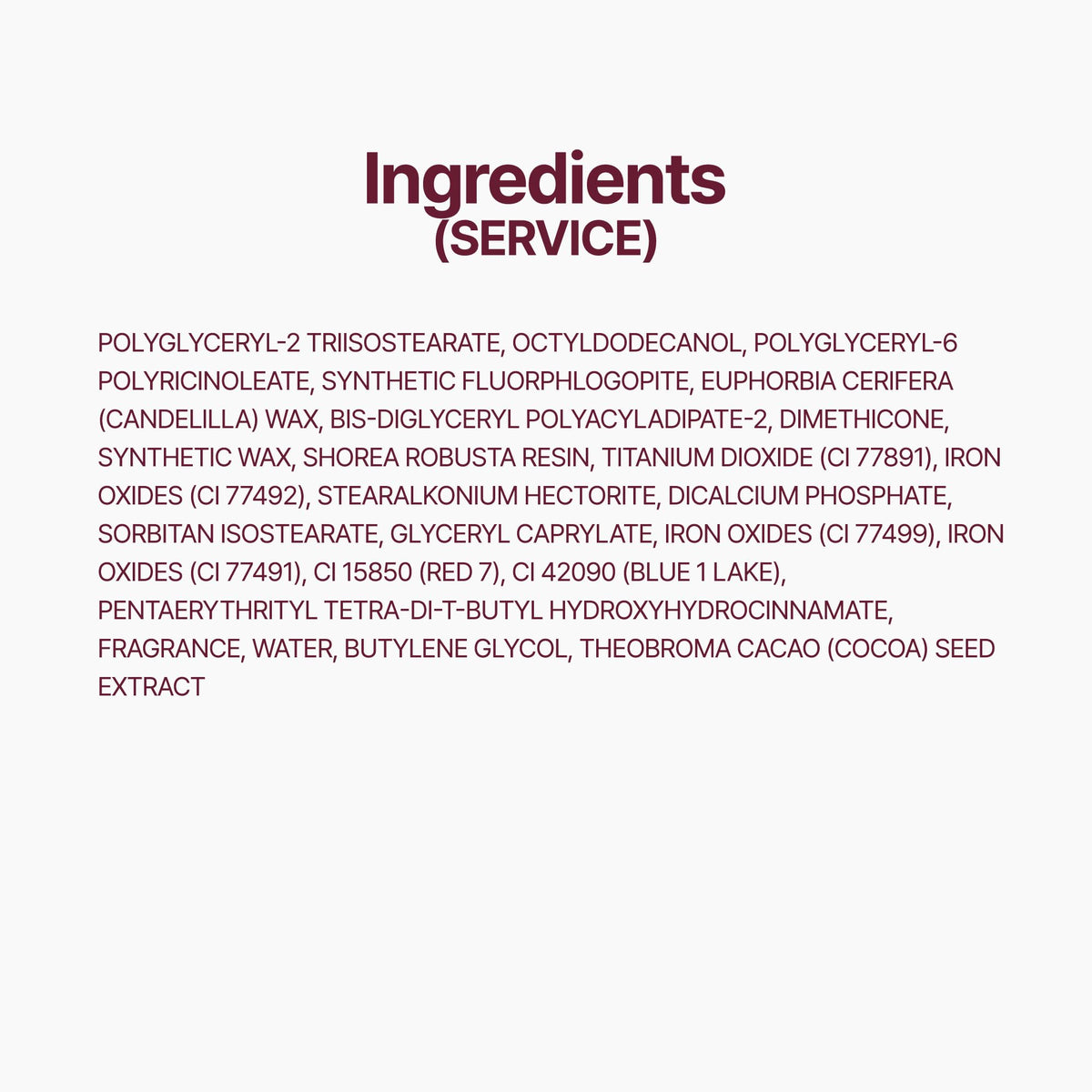 fwee dual stick label and ingredients closeup highlighting product info