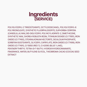 fwee dual stick label and ingredients closeup highlighting product info