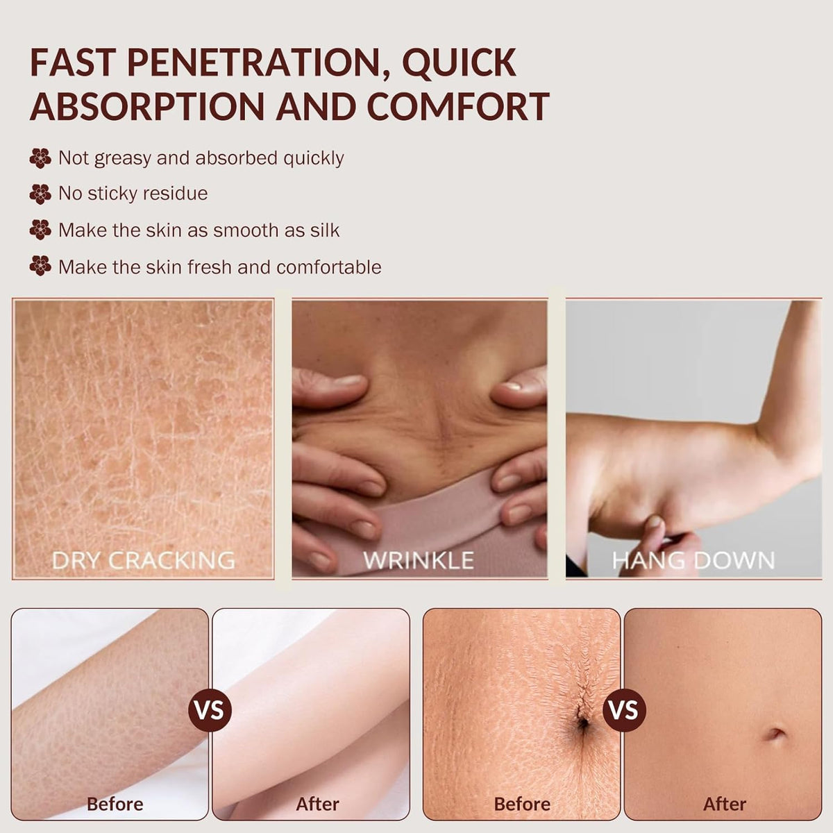 FWPTEI silhouette before-and-after concept highlighting improved skin smoothness