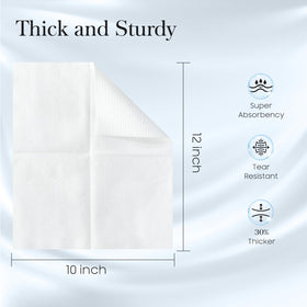 FYGRIP double-sided fabric detail, illustrates cleansing and gentle finish