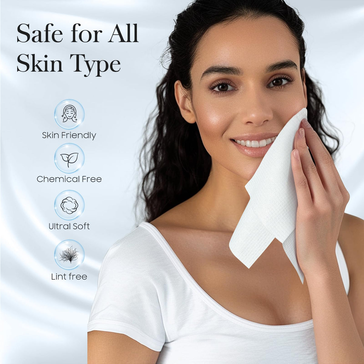 FYGRIP textured side close-up revealing cleansing fibers for deep clean