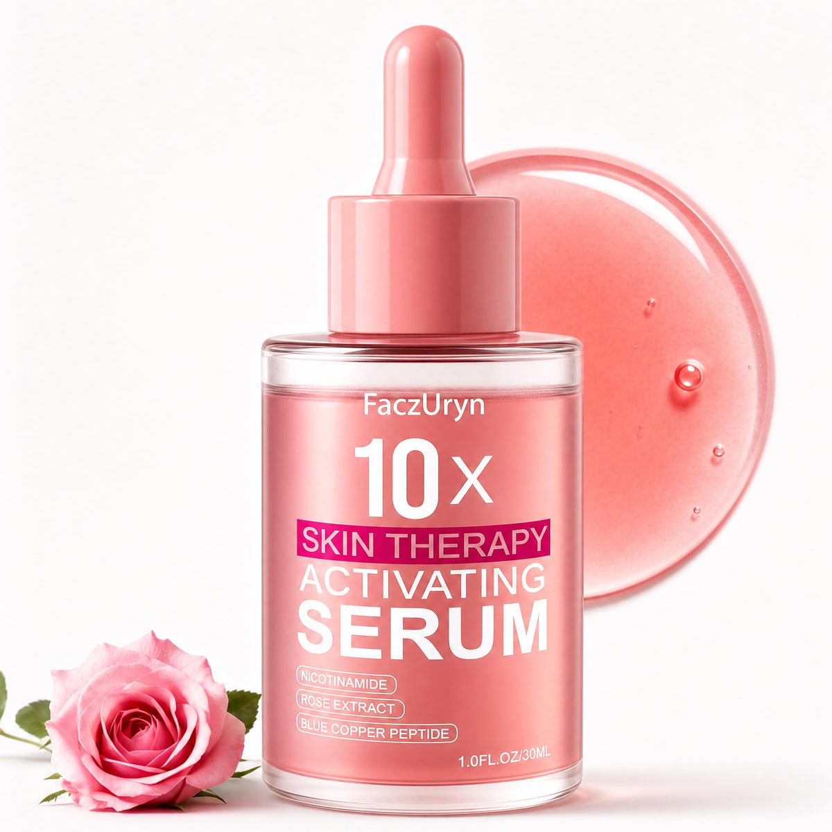 Fymiox front packaging showing serum bottle and branding boosts confidence