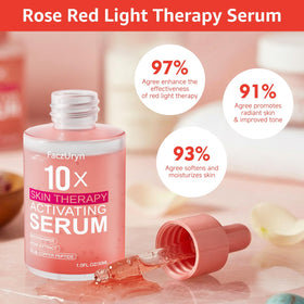 Fymiox serum on bathroom vanity in lifestyle scene inspiring daily routine