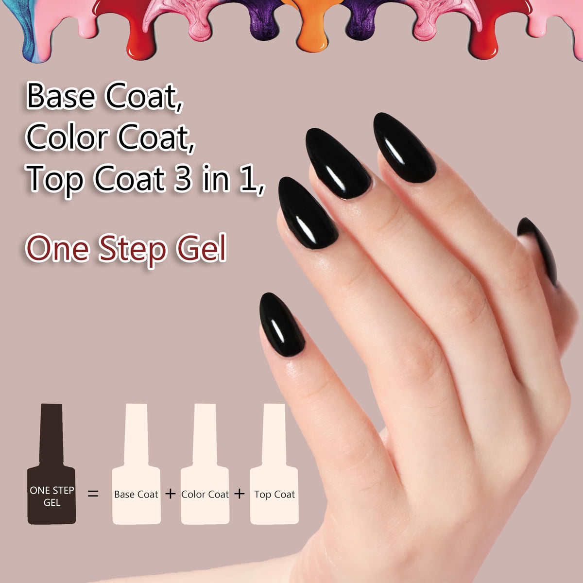 FZANEST brush close-up displaying smooth gel texture for even coverage