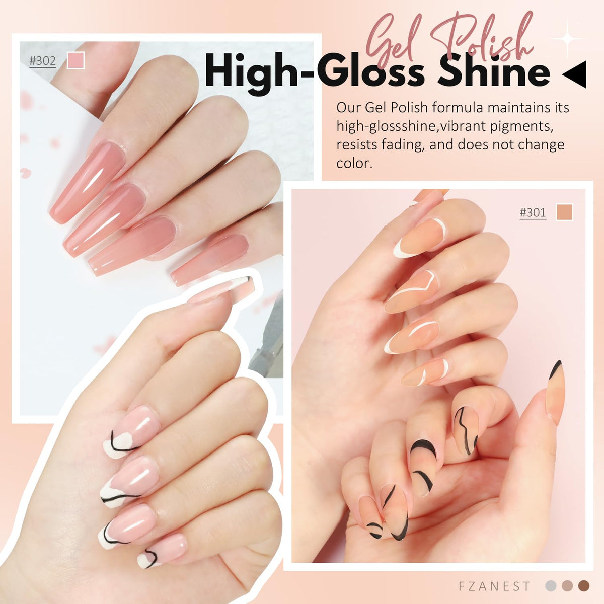 FZANEST applied on hand in lifestyle scene, highlights natural manicure benefit