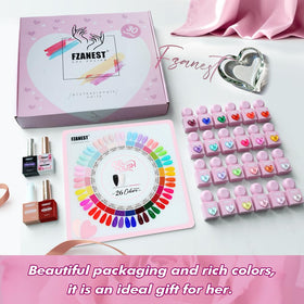 FZANEST blooming gel used to create soft marble effect for professional-looking nail art