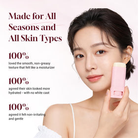 Gaayou sunscreen stick label highlighting collagen and centella ingredients for soothing