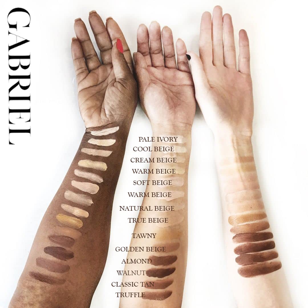 Gabriel Cosmetics pump dispensing foundation for mess-free, precise application benefit